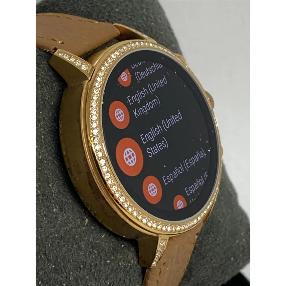 Fossil Gen 4 Authentic Digital Dial Smart Watch Custom Band FTW6011 CO160